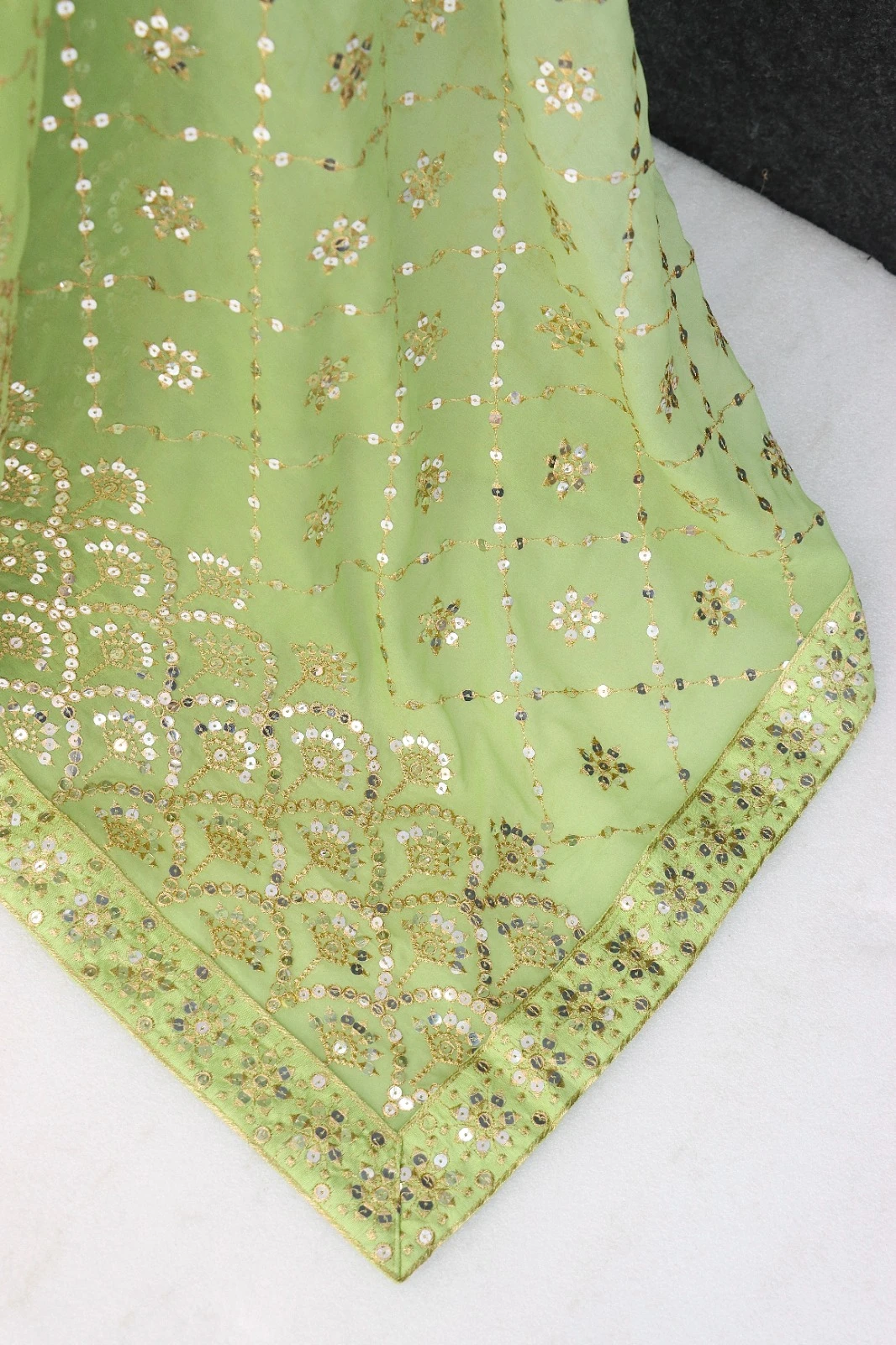 Vardan Ethnic Bt-390 Soft Georgette Wholesale Fancy Sarees — Wholesale Sarees, MPA wholesale from Surat - Gallery Image 4